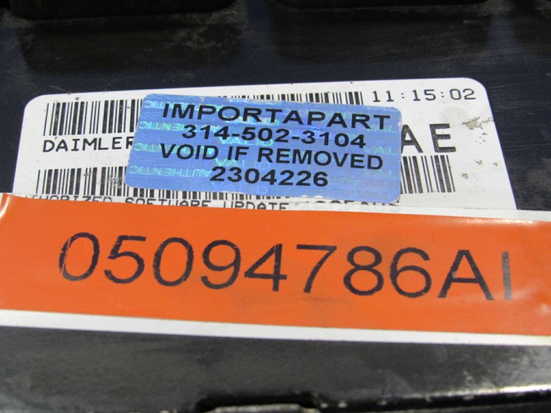 PLUG & PLAY 06 Dodge Stratus Sebring 2.7L Engine Computer ECU 05094786