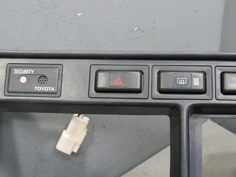 95-97 Land Cruiser LX450 FZJ80 Front Center Dash Radio Bezel Panel Ash