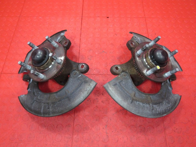 96-04 Ford Mustang Driver Passenger Front Knuckle Spindle Hub Set 5325