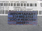 PROGRAMMED PLUG & PLAY 07 Dodge Caliber 2.4 CVT FWD ECM 68000111AC 111