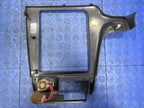 03-06 Subaru Baja Manual MT Center Radio Climate Bezel Trim Set Silver