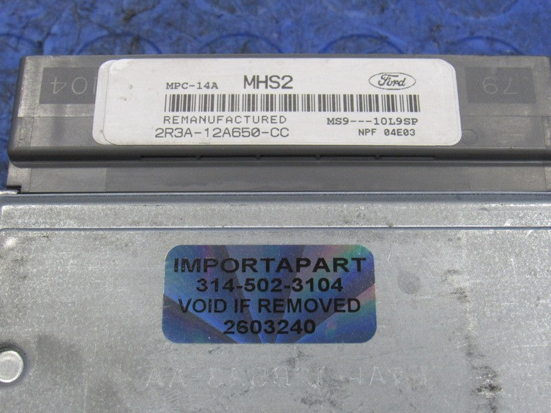 02 Ford Mustang GT 4.6L V8 AT ECU ECM PCM Engine Computer 2R3A-12A650-