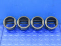 06-10 Jeep Commander AC Heater Air Vent Set of 4 Black NA NB Miata Ret