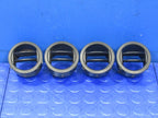 06-10 Jeep Commander AC Heater Air Vent Set of 4 Black NA NB Miata Ret
