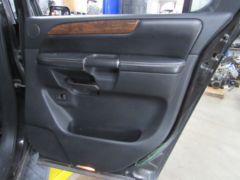10-14 Nissan Armada Right RH Passenger Side Rear Door Trim Panel Black