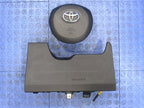 14-18 Toyota Yaris Left Driver Steering Wheel Knee Airbag Set Air Bag 