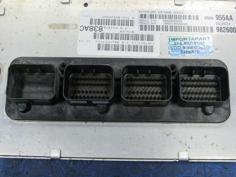 06 Charger Magnum 300 3.5L ECU ECM PCM Engine Computer 955 05094955AA 