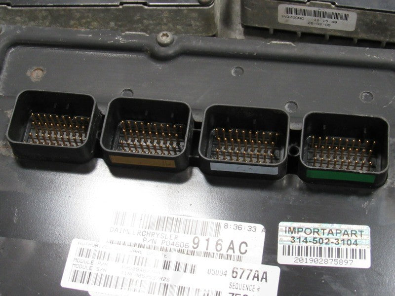 PROGRAMMED PLUG & PLAY 05 Stratus Sebring 2.7 ECM PCM Computer 0509467