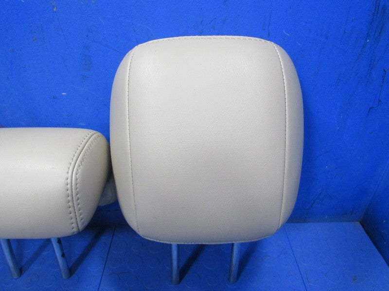 13-16 Nissan Pathfinder Rear 2nd Row Headrests Head Rests Set Tan Leat