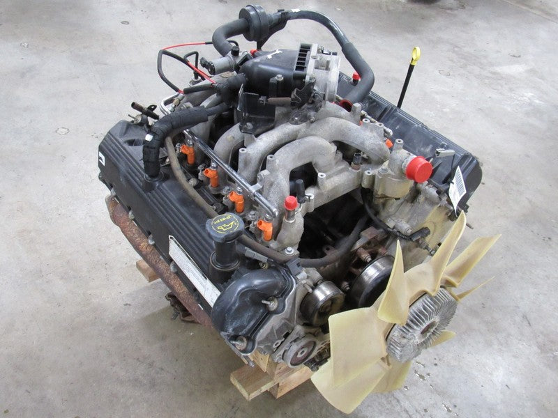 02-04 Ford F250 F350 SD Excursion 6.8L V10 Engine Motor W/O EGR 260k 1
