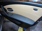 08-10 BMW 528 535 550 Right RH Passenger Front Door Trim Panel Natrual