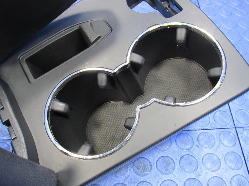 08-14 Mercedes C300 C350 W204 Center Console Armrest Lid Cupholder Bla