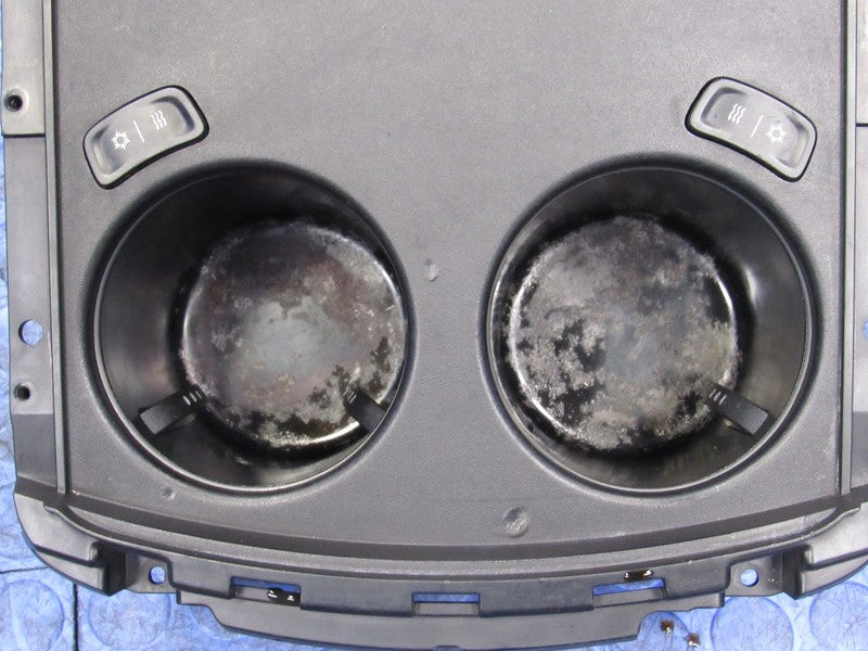 11-14 Dodge Charger Chrysler 300 Heated Cooled Cup Holder Bezel Black 