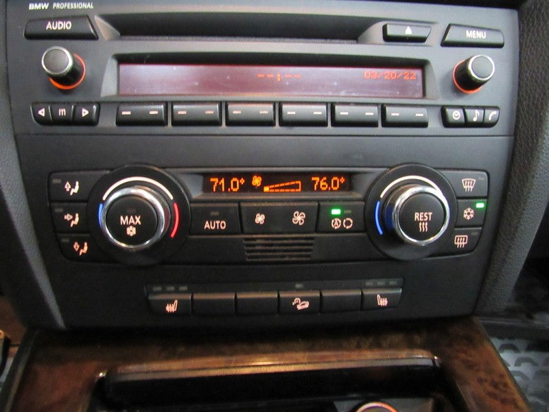 07-10 BMW 328 335 2DR AC Heater Climate Control Panel