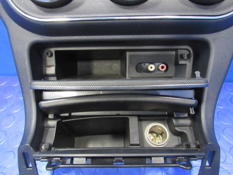 10-12 Mitsubishi Lancer Climate Control Heater Radio Surround Black Be