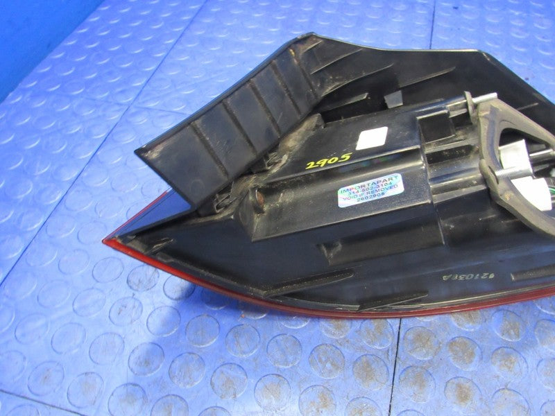 11-13 Kia Optima Hybrid Left LH Driver Outer LED Taillight Tail Light 