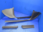 91-97 Land Cruiser LX450 Door Sill Molding Scuff Plate Trim Set Dark B