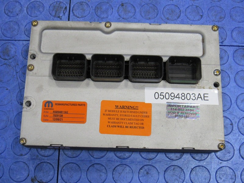 PROGRAMMED PLUG & PLAY 07 Chrysler 300C Magnum 5.7L ECM 05094803AE 803