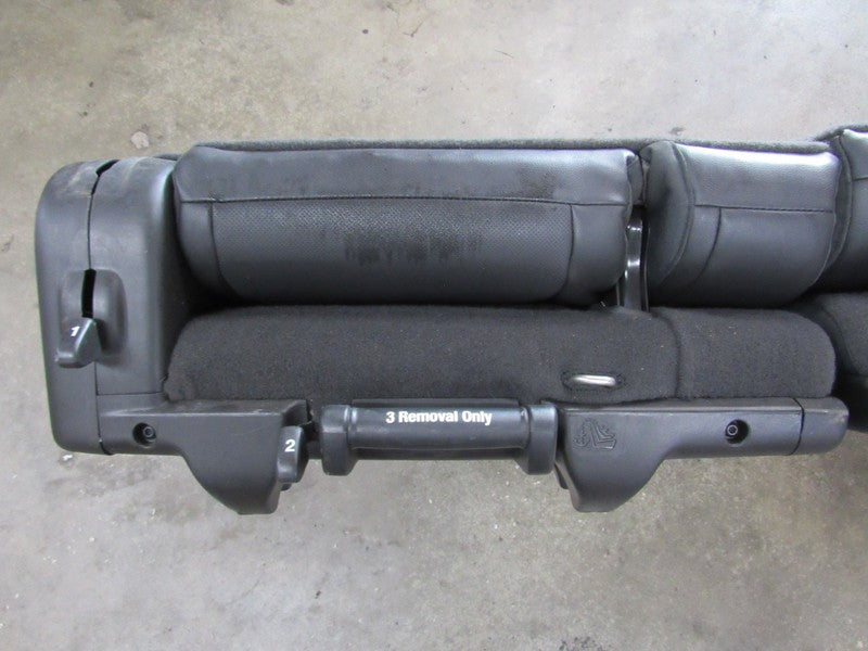 07-14 Tahoe Yukon Suburban Escalade Black Leather Third 3rd Row Seat 3