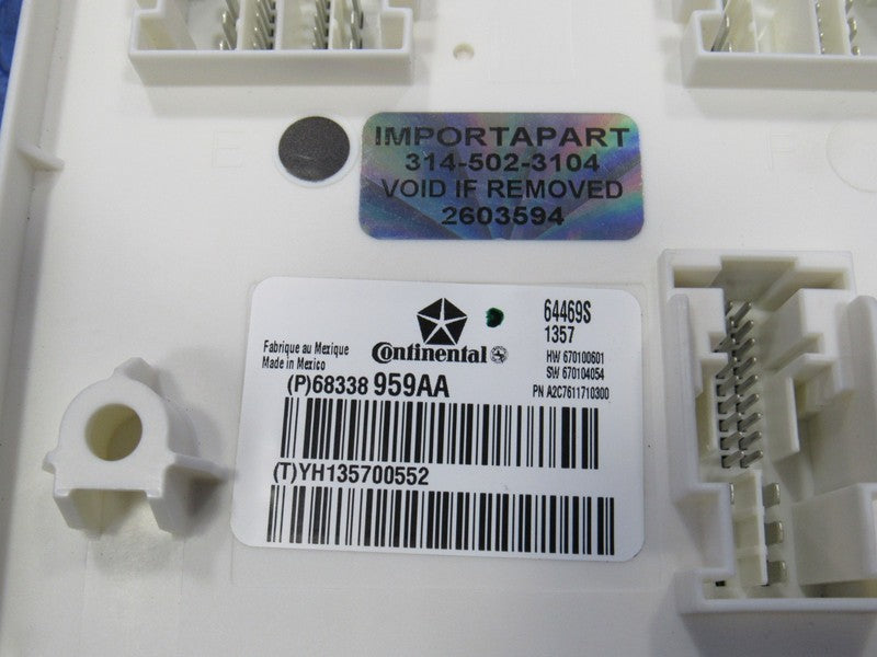 18 Maserati Ghibli Levante Quattroporte BCM Body Control Module 683389