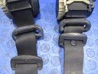 99-02 BMW Z3 Coupe Front Left Right Seat Belt Retractor Black Set 3152