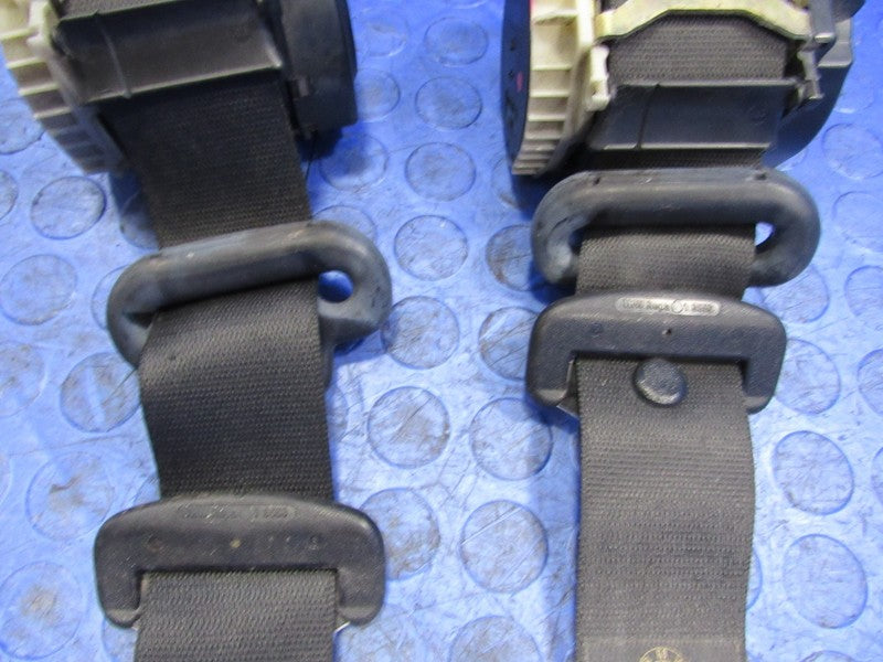 99-02 BMW Z3 Coupe Front Left Right Seat Belt Retractor Black Set 3152