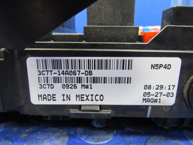 03-05 Ford F250 F350 Super Duty Excursion Under Dash Fuse Box 3C7T-14A