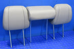 12-15 Honda Pilot Middle Row Seat Headrests Head Rest SET Gray Leather