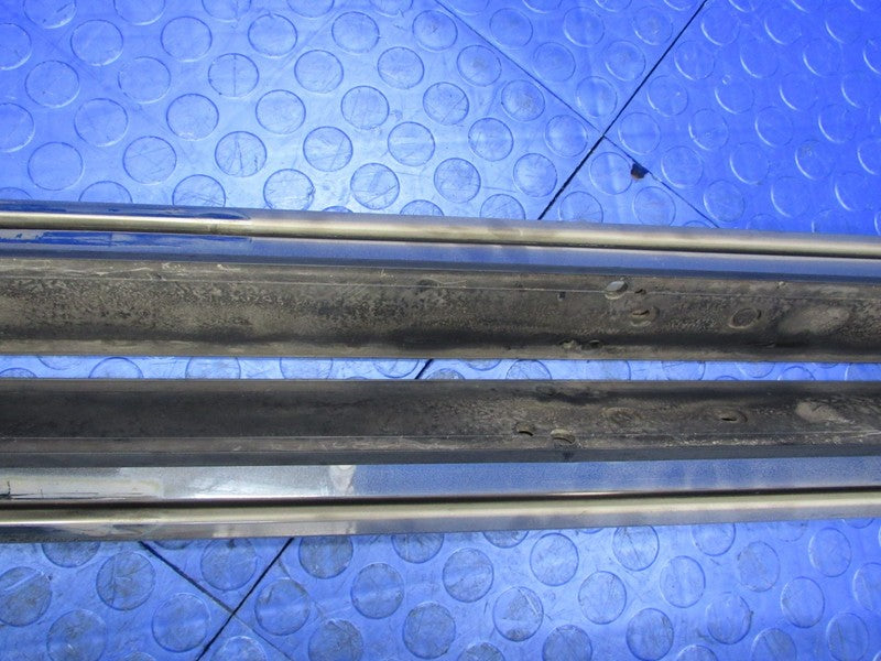 02-13 Cadillac Escalade EXT Roof Luggage Rack Rails Chrome W/ Cross Ba