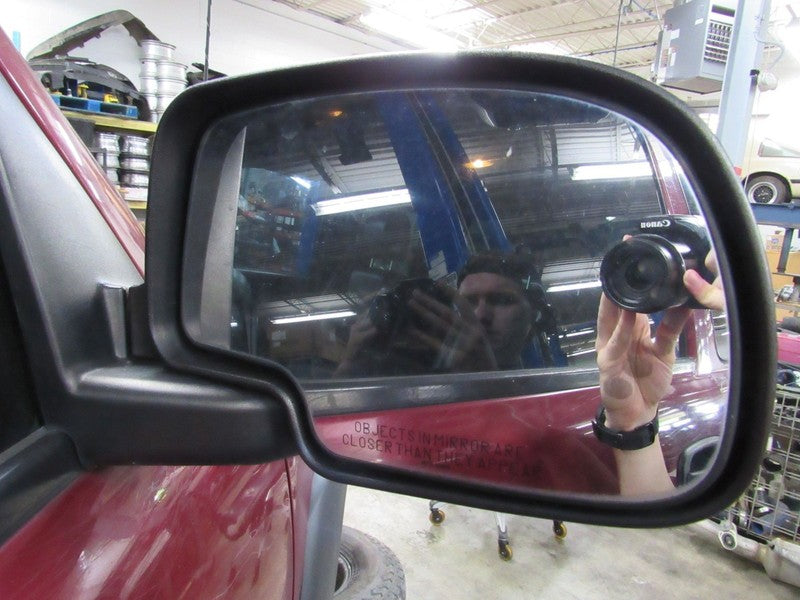 04-06 Silverado Sierra Right RH Passenger Side Power Door Mirror Black