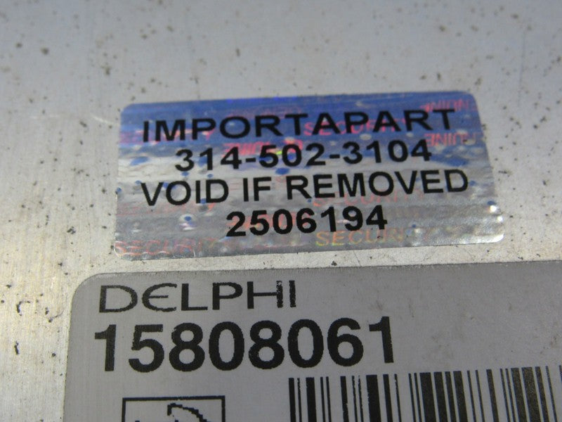 05-08 Chevrolet Corvette XLR Suspension Control Module Computer 158080