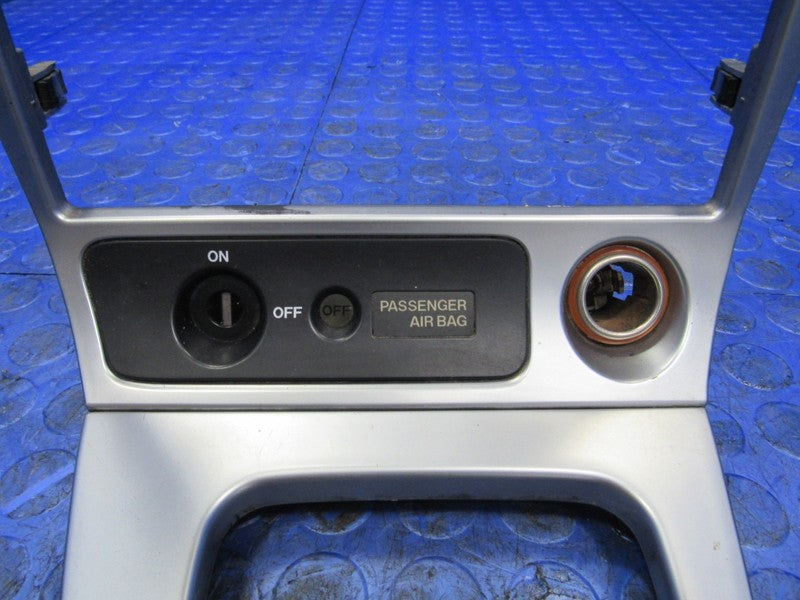 99-05 Mazda Miata MX-5 Shifter & Radio Surround Bezel Trim Silver 4664