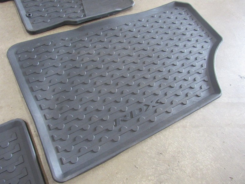 07-12 Acura RDX Original Accessory Black Rubber All Season Floor Mats 
