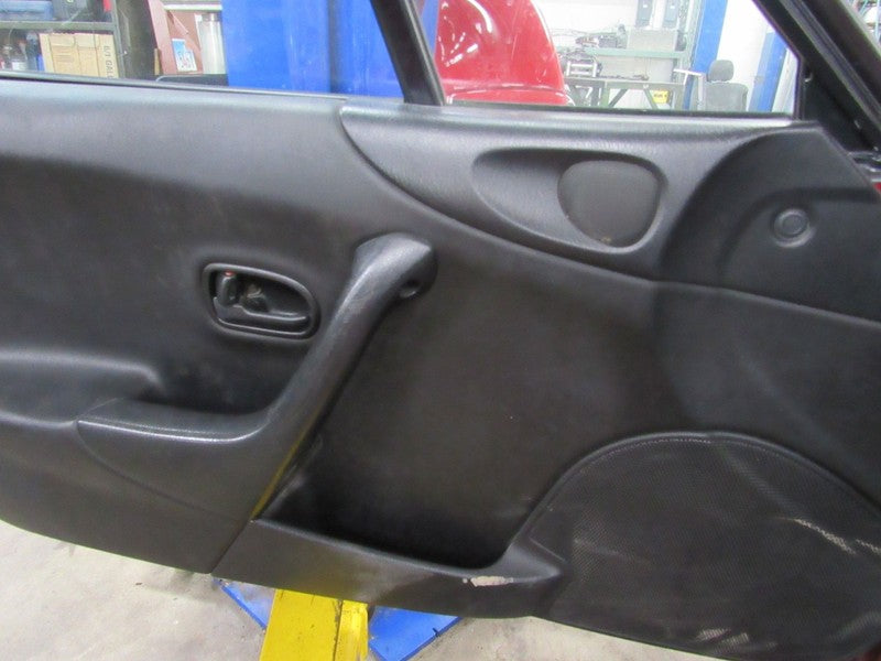 99-00 Mazda Miata NB1 Left LH Driver Side Front Door Trim Panel Black