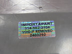 06-07 Honda Accord Hybrid Cabin Interior Fuse Relay Box Block SDR-A02 