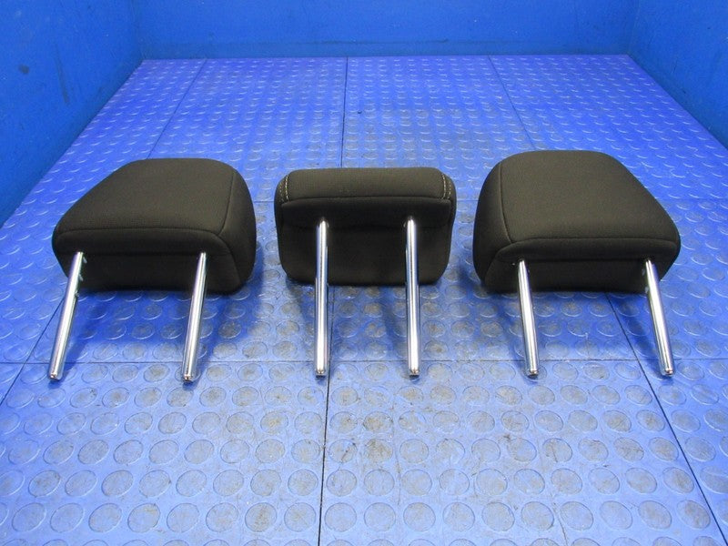 17-22 Kia Sportage Rear Seat 2nd Row Headrests Head Rest Set Cloth Bla