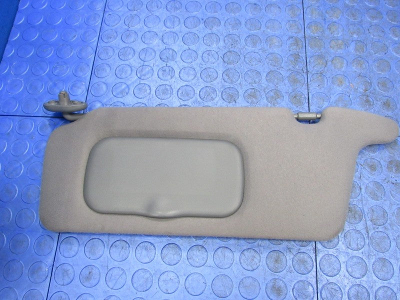 01-05 Honda Civic Right Left Sun Visor Shade Gray Pair Set w/i Mirrors
