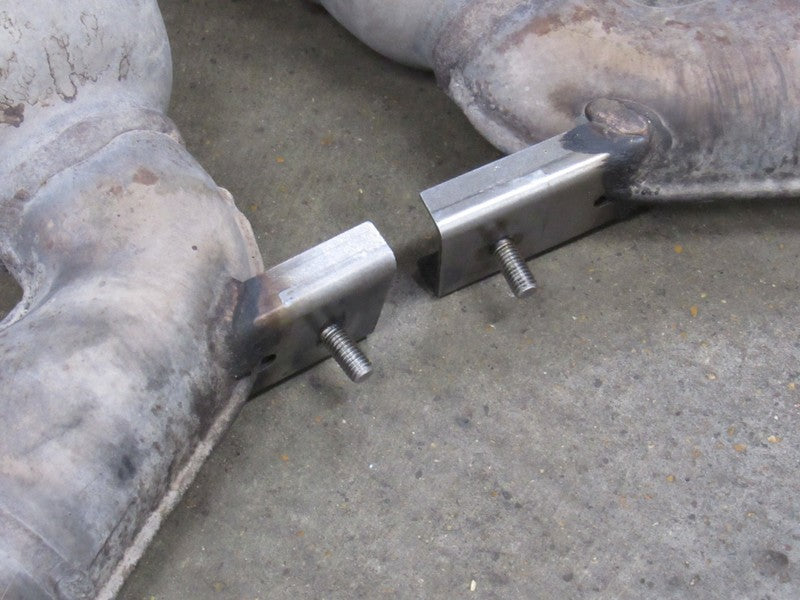 05-10 Mercedes-Benz SLK55 AMG R171 M113 Left Right Exhaust Downpipe Se