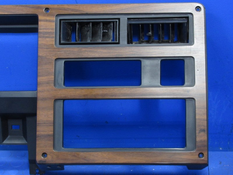 1987-1996 Dodge Dakota Instrument Cluster Dash Bezel Trim Panel Wood O