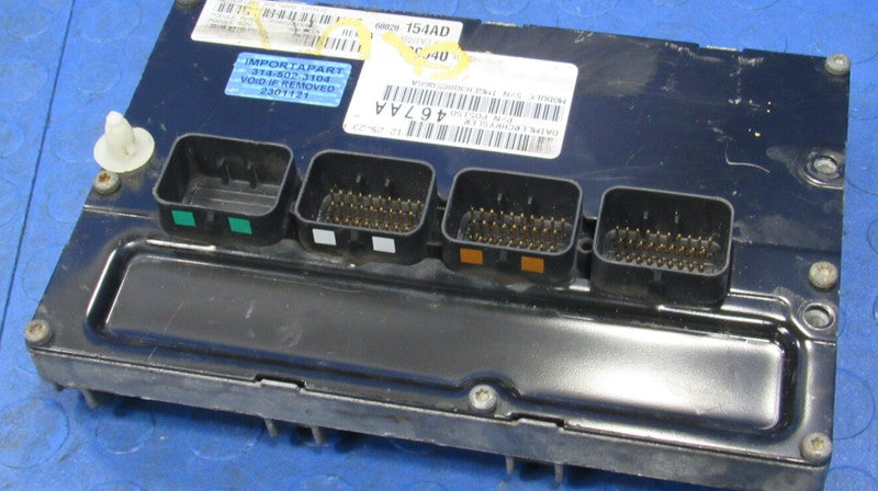 PLUG & PLAY 09 Grand Cherokee WK 3.7 AWD Engine Computer ECU 68028154 