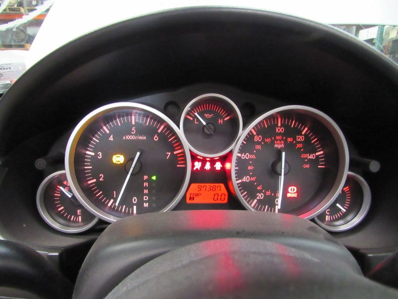 06-08 Mazda Miata MX-5 NC AT Instrument Cluster Speedometer Odometer 9