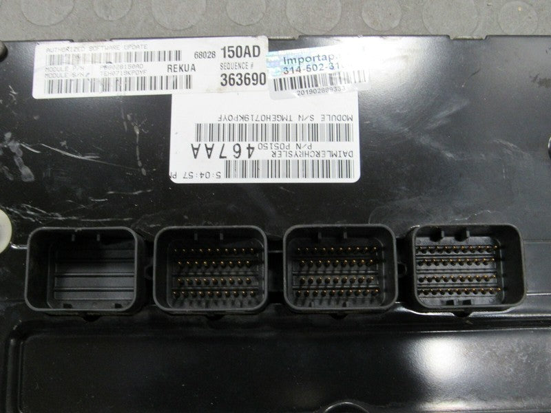PROGRAMMED PLUG & PLAY 09 Grand Cherokee WK 3.7L 4x2 ECU 68028150AD 15