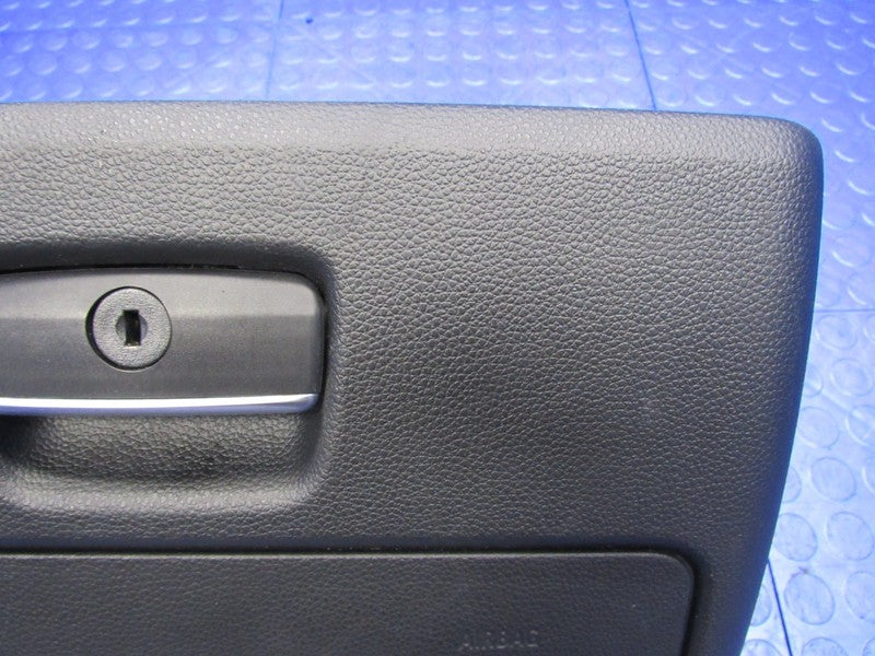 08-13 BMW 128i 135i E88 Convertible Passenger Glove Compartment Box Bl