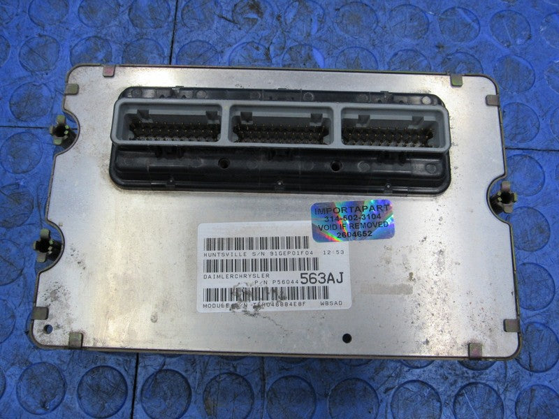 PROGRAMMED PLUG & PLAY 04 Grand Cherokee 4.0L ECM 56044563AE 563 PROG 