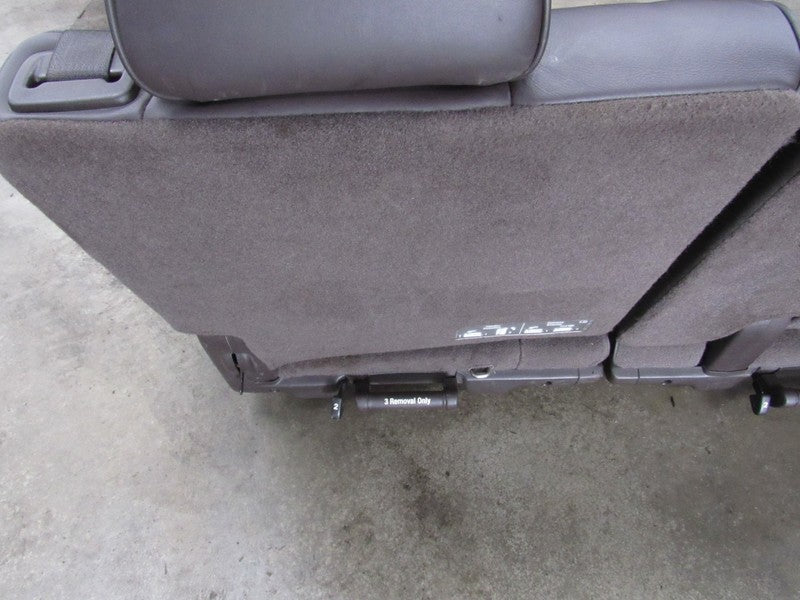 08-14 Cadillac Escalade Platinum Cocoa Brown Leather Third 3rd Row Sea