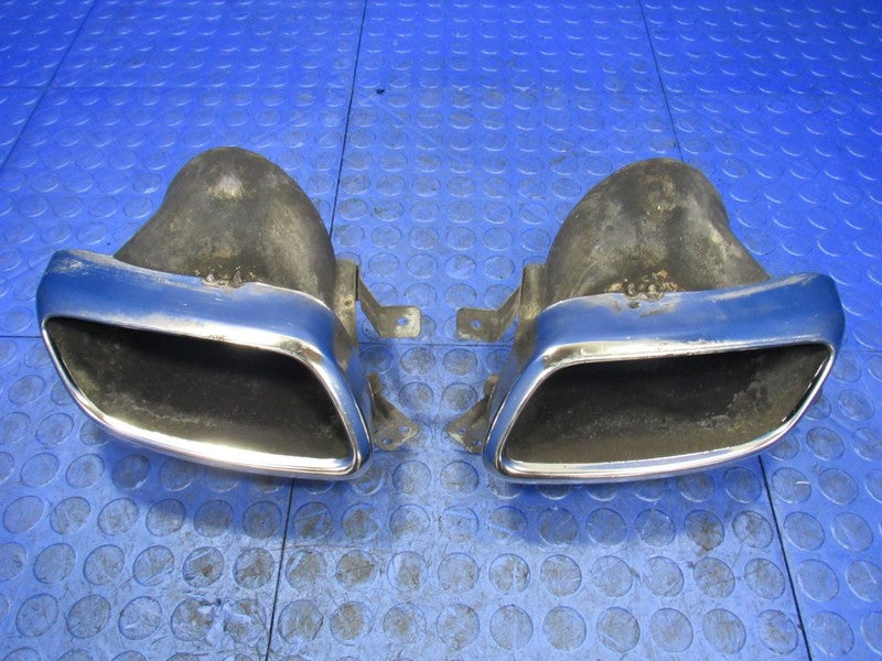15-23 Dodge Charger Left & Right Exhaust Tip Tailpipe W/ Bracket Set P