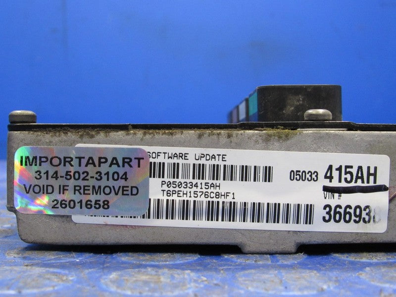 PLUG & PLAY 06 PT Cruiser 2.4L AT Turbo Engine Computer ECU 05033415 P