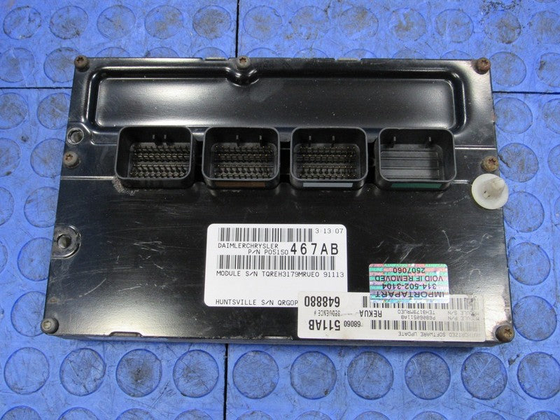 PROGRAMMED PLUG & PLAY 10 Grand Cherokee WK 3.7 AWD ECM 68060511AB 511