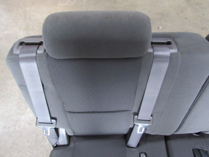 07-14 Chevrolet Tahoe Suburban GMC Yukon Black Cloth Third 3rd Row Sea