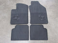 12-19 Fiat 500 Abarth All Season Floor Mat Set Rubber Black OEM Set 56